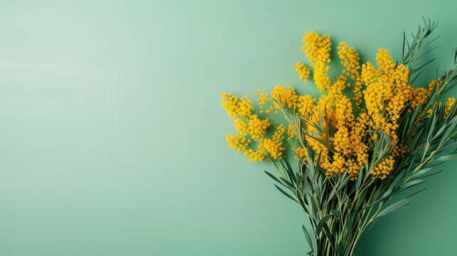 boquet of yellow flowers