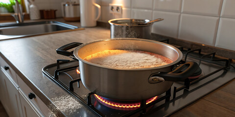 Tea in Pot Ready to Serve