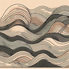 seamless wave pattern