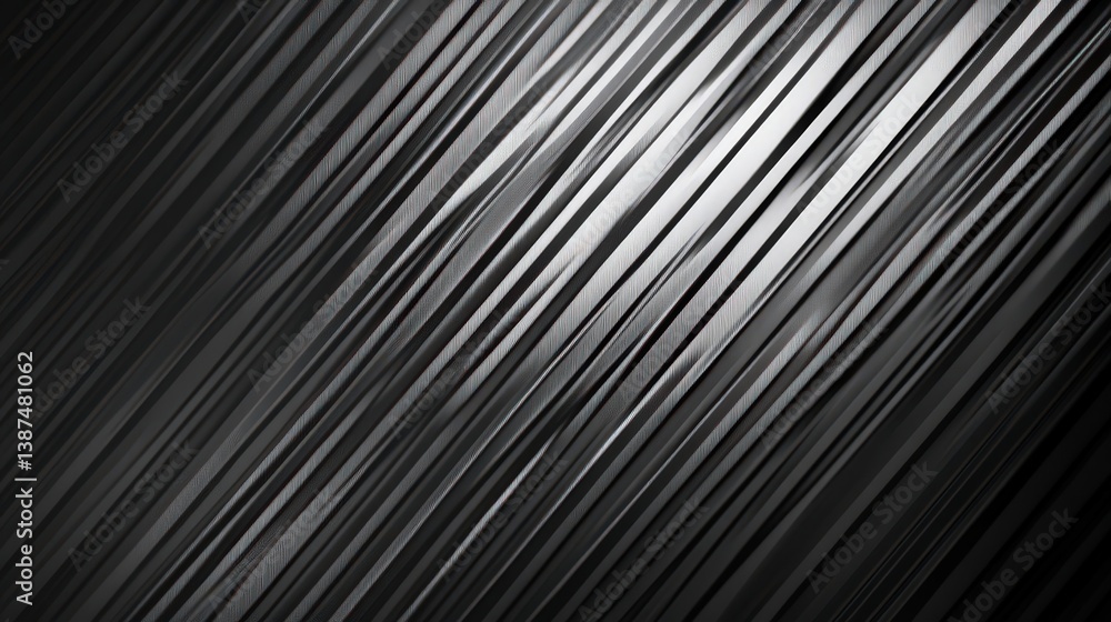 Poster a futuristic carbon fiber texture with sharp geometric patterns and reflections