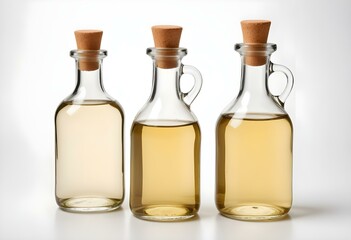 vinegar isolated on the white background