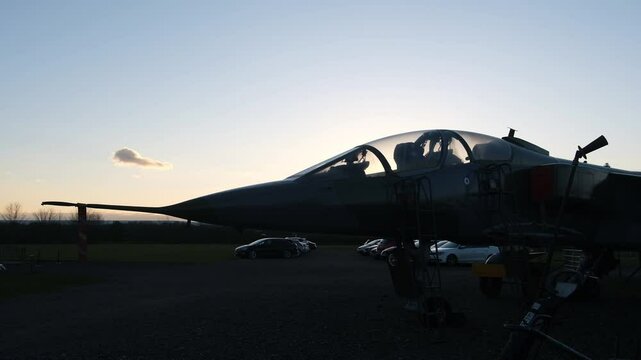 The SEPECAT Jaguar is a British-French supersonic jet attack aircraft originally used by the British Royal Air Force and the French Air Force