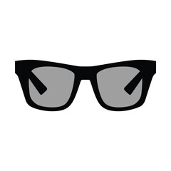 Fototapeta premium Sunglass minimalist silhouette design vector art