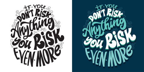 Cute hand drawn doodle lettering quote. Lettering for t-shirt design, mug print, bag print, clothes fashion. 100% hand drawn vector image.