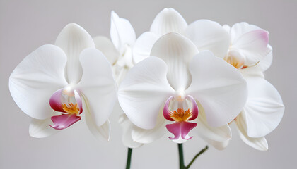 White orchid flower