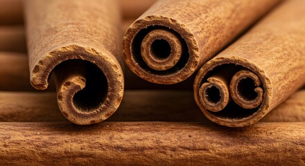 cinnamon sticks closeup