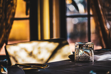 レストランのエレガントなディテール