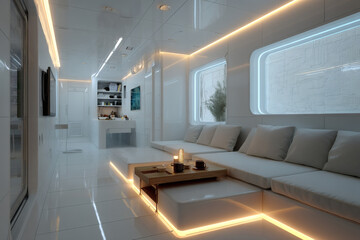 A modern apartment and living space 