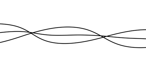 Abstract wave line for banner, wallpaper background with wave design.	