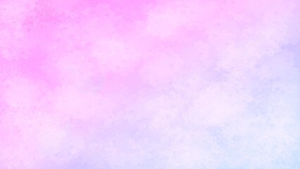 水彩風の背景フレーム素材 チラシ・Web・動画 背景素材 16:9サイズ ピンクと紫