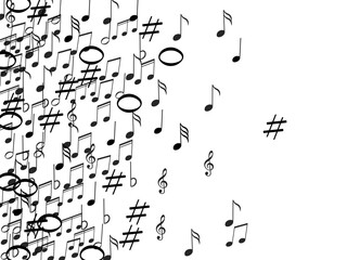 abstract background with numbers