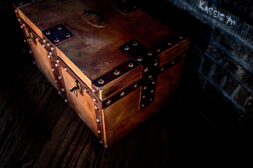 ヴィンテージの木箱