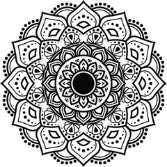 Ornamental luxury mandala pattern 