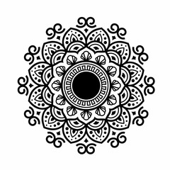 Ornamental luxury mandala pattern 