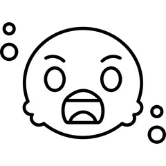 Screaming Icon