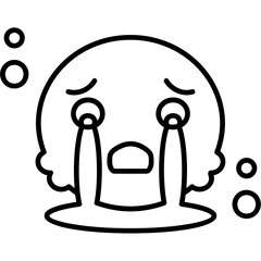 Crying Icon