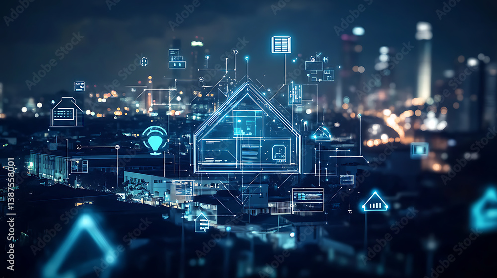 Poster an ai powered system optimizing energy consumption by analyzing usage data, ai-assisted power distri