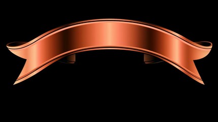 Fototapeta premium simple ribbon banner, vector illustration