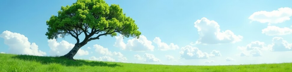 A lone branch stretches from a tree trunk towards the sky, single element, nature, landscape