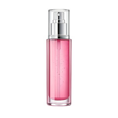 cosmetics bottle isolated