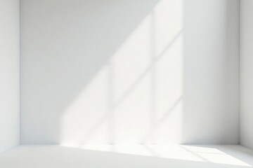 Clean minimalist white backdrop, pure aesthetic, texture, still life