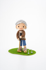 あみぐるみ人形　シニアライフイメージ