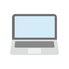 ノートパソコンのベクターイラスト：仕事と学習のツール - Laptop Vector Illustration: Tool for Work and Study