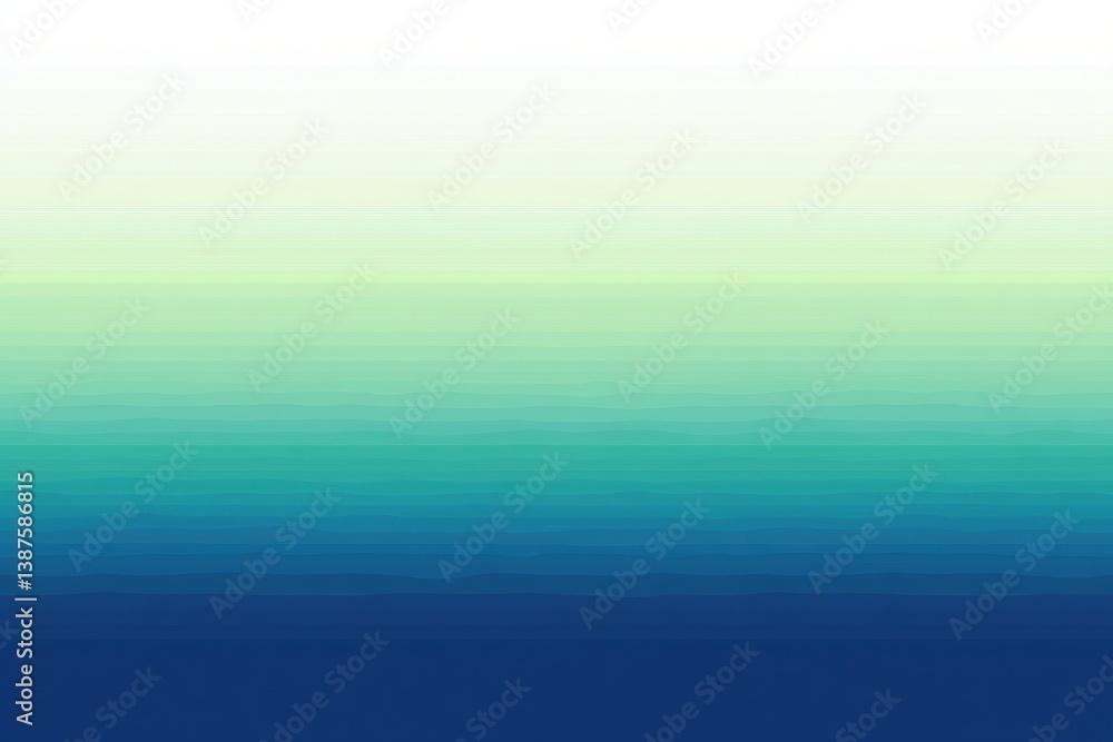 Leinwandbilder smooth gradient background transitioning from deep blue to fresh green with elegant text placeholder