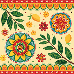 pahela boishakh with beautiful background