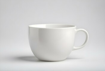 Obraz premium Cup isolated on white background