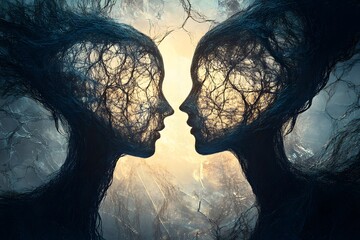 Diverse People Supporting Mental Health Together