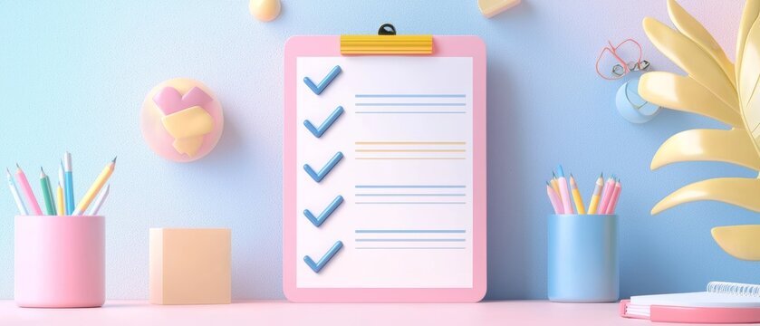 efficient to do list template for productivity with clear tasks, checkboxes, and sections minimalist design soft tones clean workspace modern layout