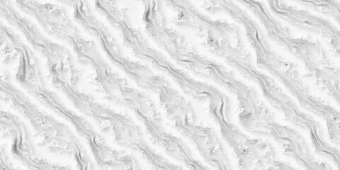 White organic rough folded cloth or waves geometrical background wallpaper banner pattern flat lay from above