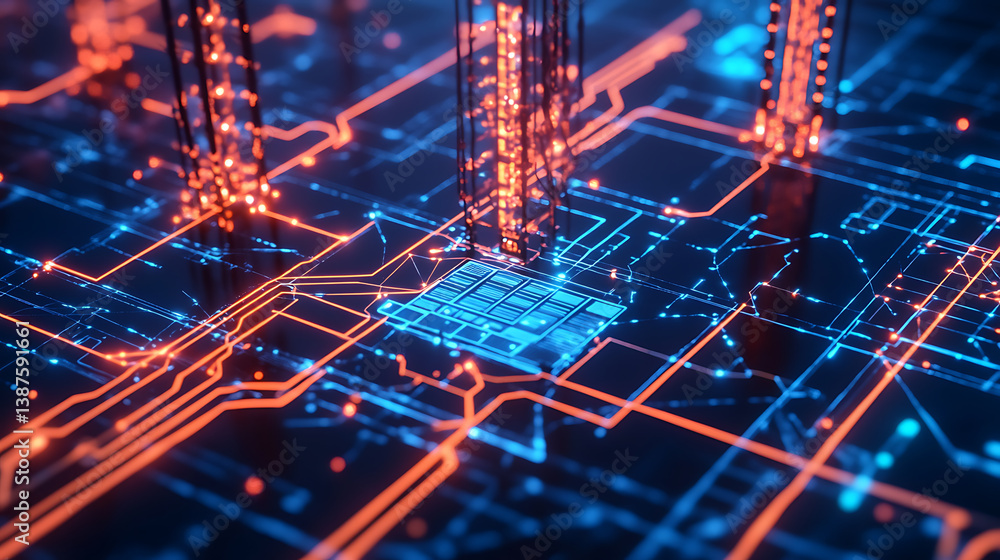 Poster an ai powered system optimizing smart grid management by analyzing energy consumption data, ai-assis