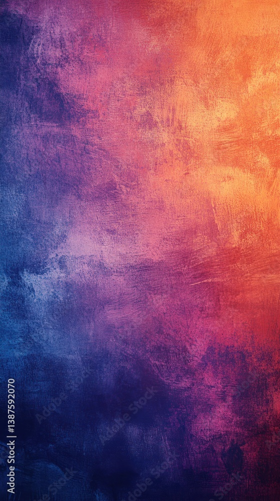 Poster abstract gradient background with vibrant colors and texture