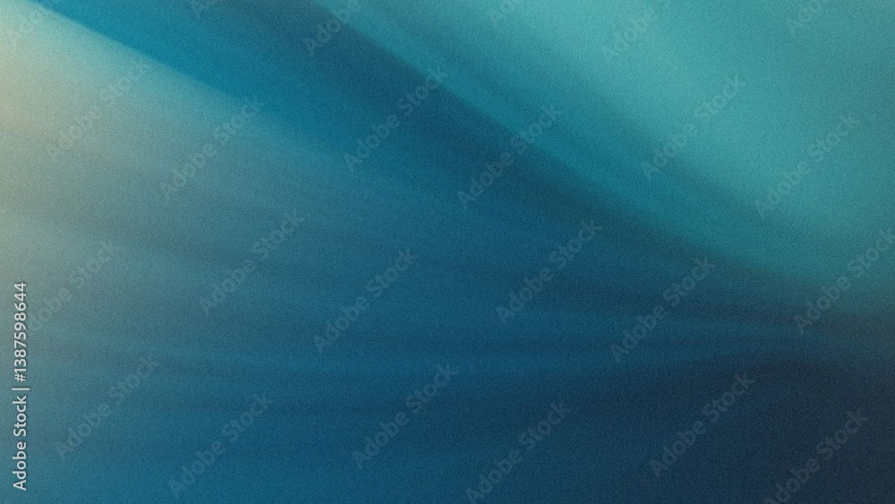 Poster a blurred abstract background showcasing shades of blue and teal with subtle light variations and so