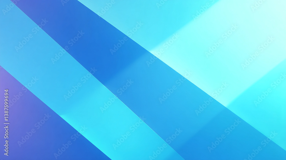 Poster abstract background featuring shades of blue and purple with diagonal lines and soft gradients