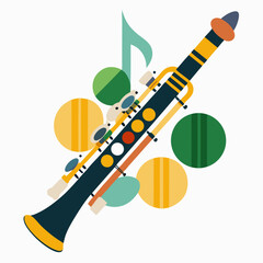 musical instruments vector illustration