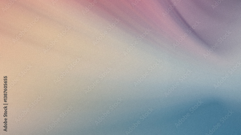 Poster a soft pastel blend of colors creating a dreamy and ethereal abstract background with gentle gradati