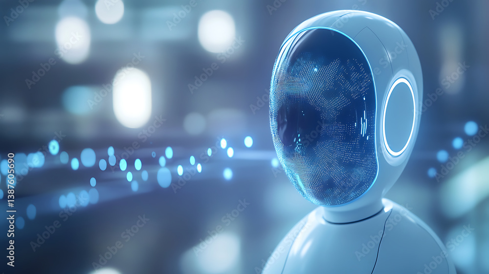 Poster an ai powered system optimizing voice assistants by analyzing speech patterns, ai-assisted natural l