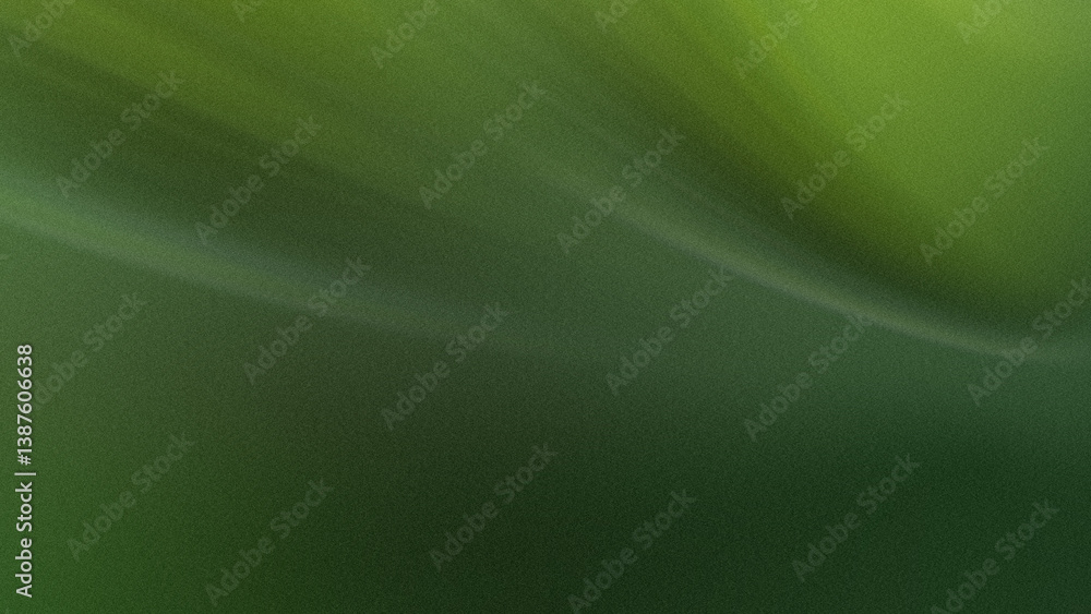 Poster a blurry abstract background featuring shades of green with subtle gradient and soft light variation