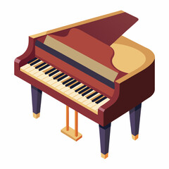 Fototapeta premium grand piano