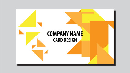Card design template vector art.