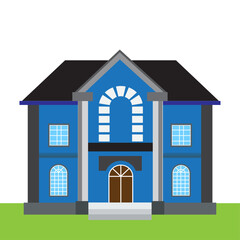 Graphic design vector of building, house art.