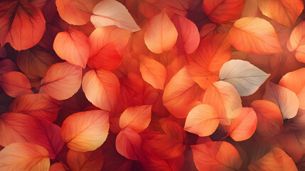 Autumn Leaves Gradient illustration background