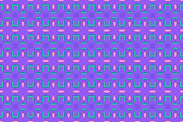 Seamless Symmetric Digital Luxury Background Visual Geometric Fashion Graphic Decoration Perspective Fabric Shape Cloth Template Textile Endless Interior Art Wallpaper Texture Tile Design Pattern.