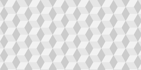 Vector minimal cubes geometric tile and mosaic wall grid retro digital hexagon technology wallpaper background. white block cube structure backdrop square triangle texture vintage design.