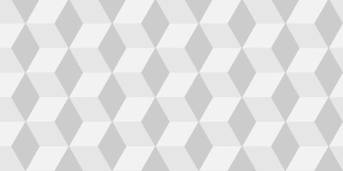 Vector minimal cubes geometric tile and mosaic wall grid retro digital hexagon technology wallpaper background. white block cube structure backdrop square triangle texture vintage design.	
