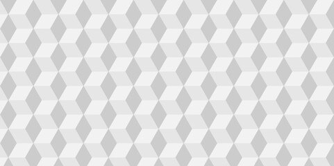 Vector minimal cubes geometric tile and mosaic wall grid retro digital hexagon technology wallpaper background. white block cube structure backdrop square triangle texture vintage design.