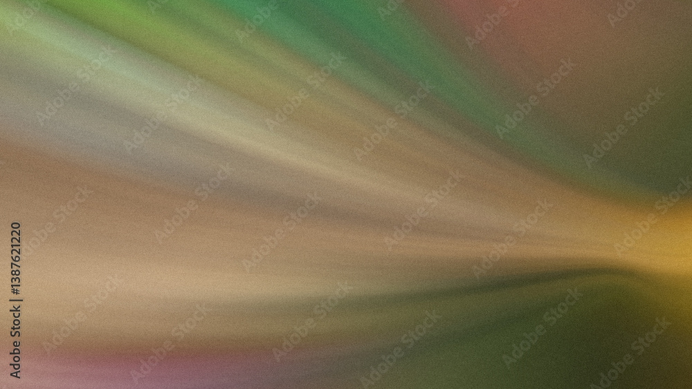 Poster abstract blurred background showcasing a blend of green brown and yellow colors creating a soft effe